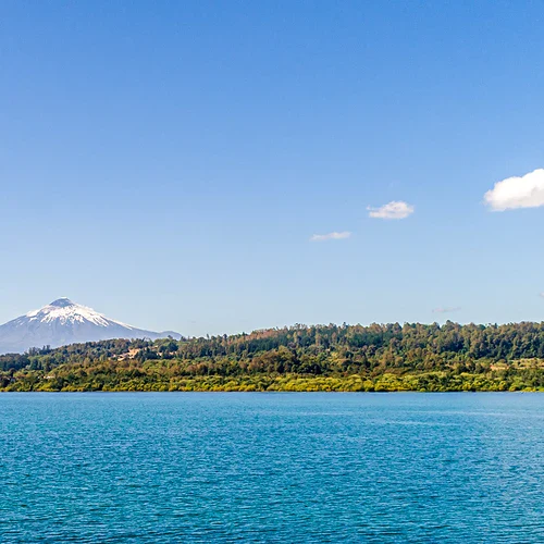 Vulkanen Villarrica Volcano, Pucon i Chile.