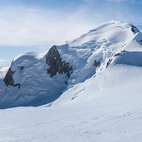 Courmayeur i Italienska alperna