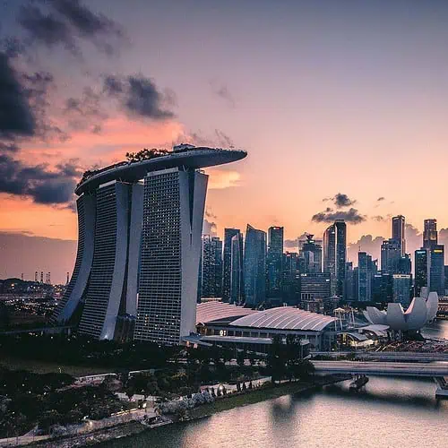 Singapores topp av byggnader