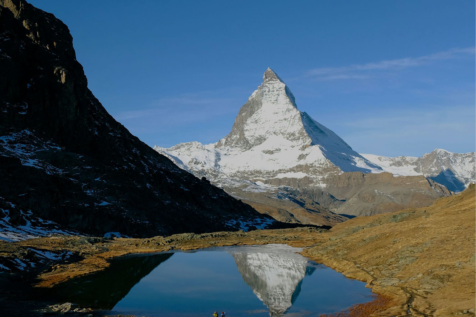 zermatt i bakgrunden