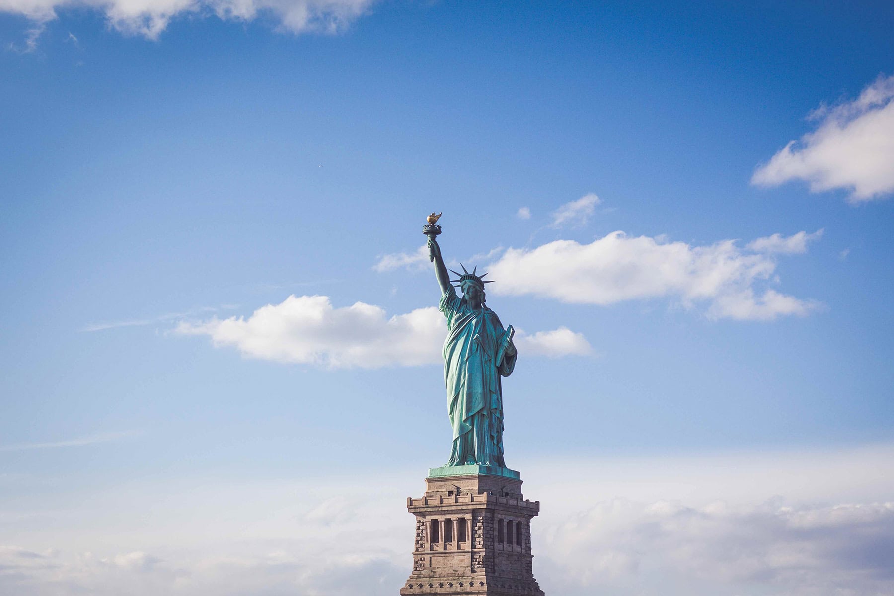 Frihetsgudinnan i New York i USA