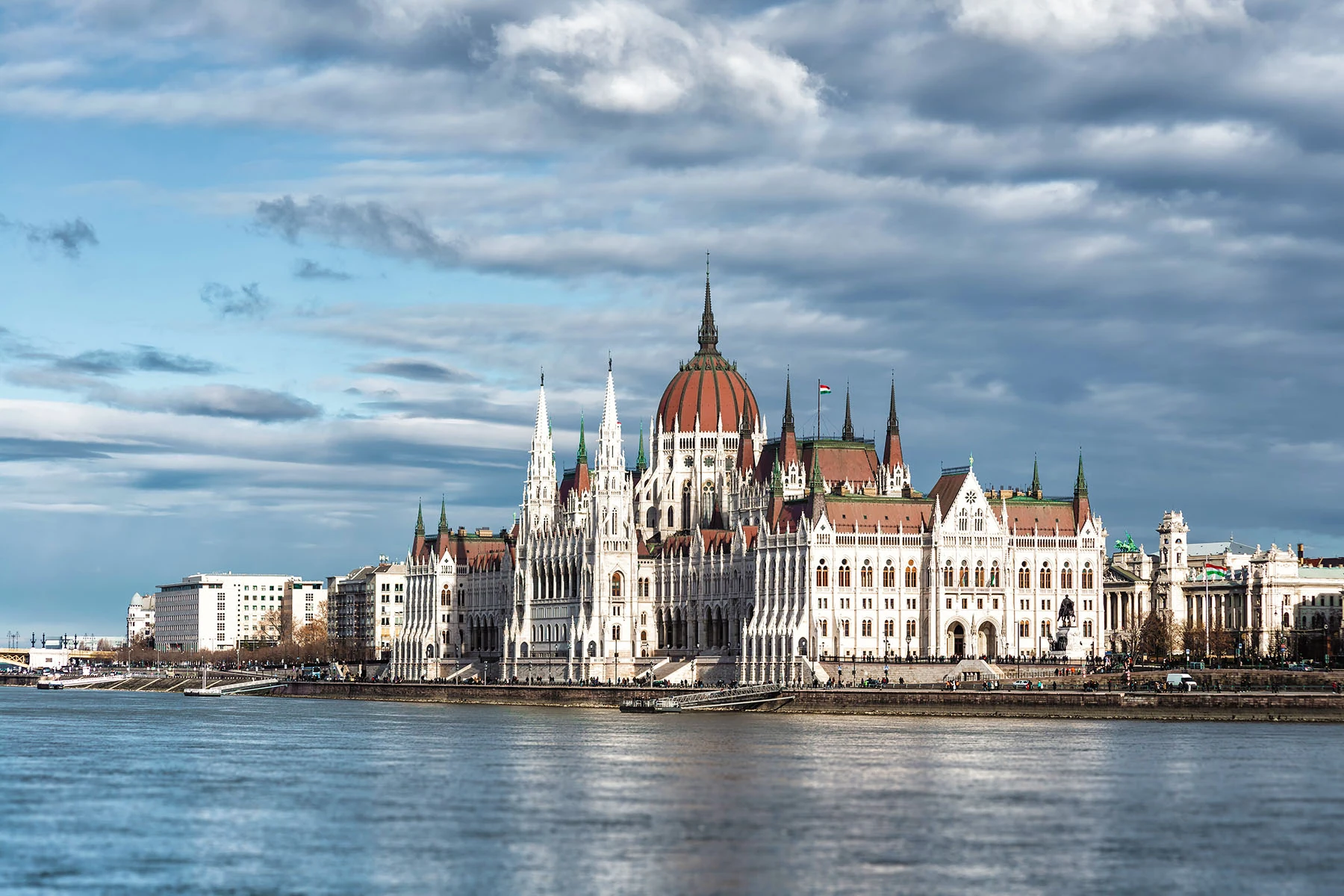 Ungerska parlamentet i Budapest