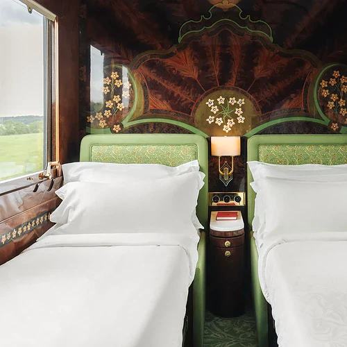 Exklusiv suite i lyxiga omgivningar på Venice Simplon Orient Express