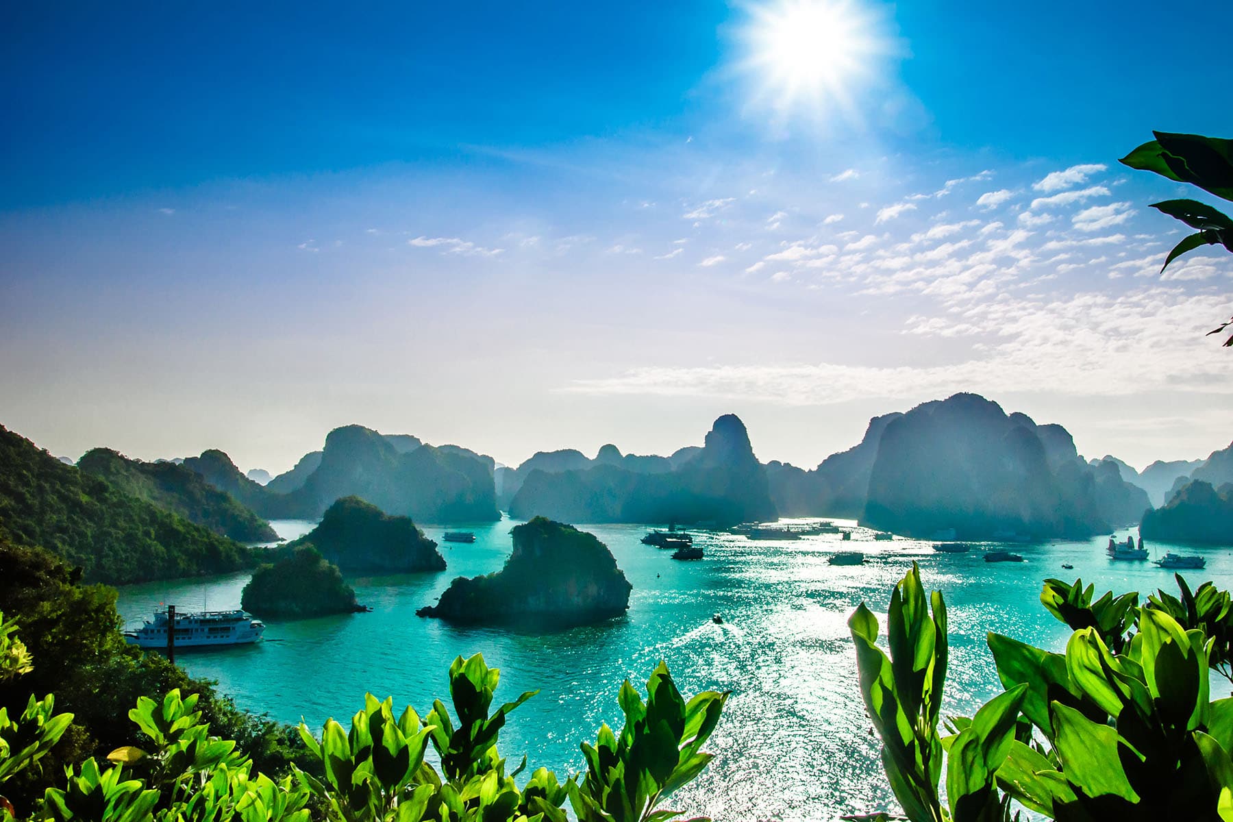 Många öar i Vietnam